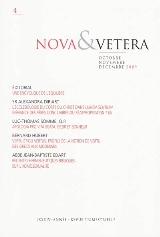 Revue Nova et Vetera